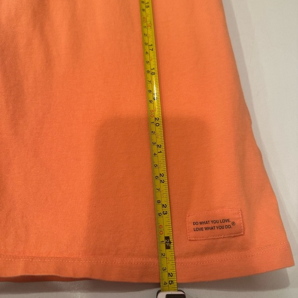 Life Is Good Orange Long Sleeve Crusher RV Camping Tee Casual Comfort Sz L - Picture 5 of 10
